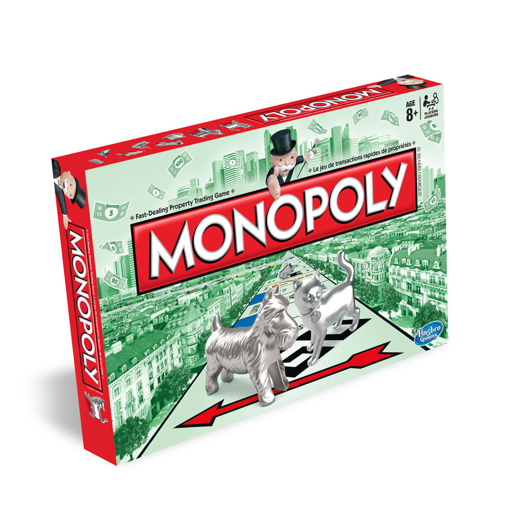 Juego De Mesa Monopoly Clasico Hasbro Gaming Monkeymarket